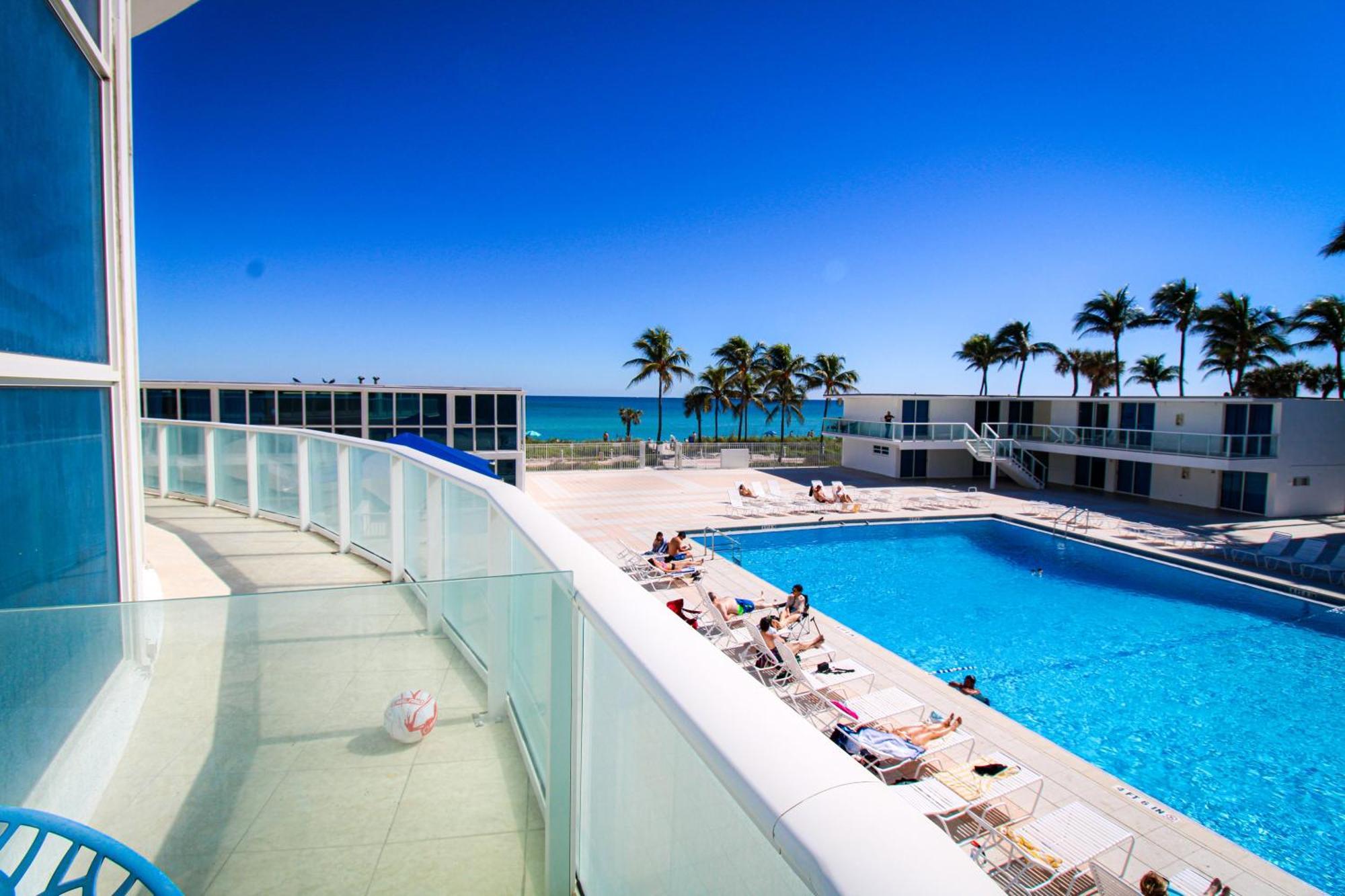 Castle L5 Oceanview Double-Loft With Pool, Beach Access, Tennis, Free Parking! Villa Miami Beach Kültér fotó