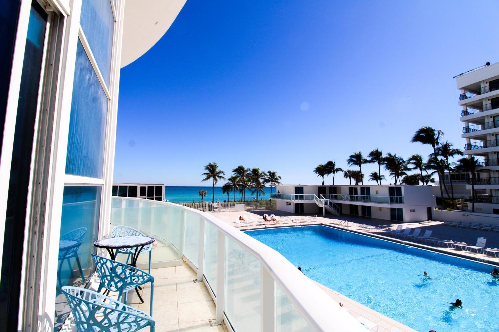 Castle L5 Oceanview Double-Loft With Pool, Beach Access, Tennis, Free Parking! Villa Miami Beach Kültér fotó