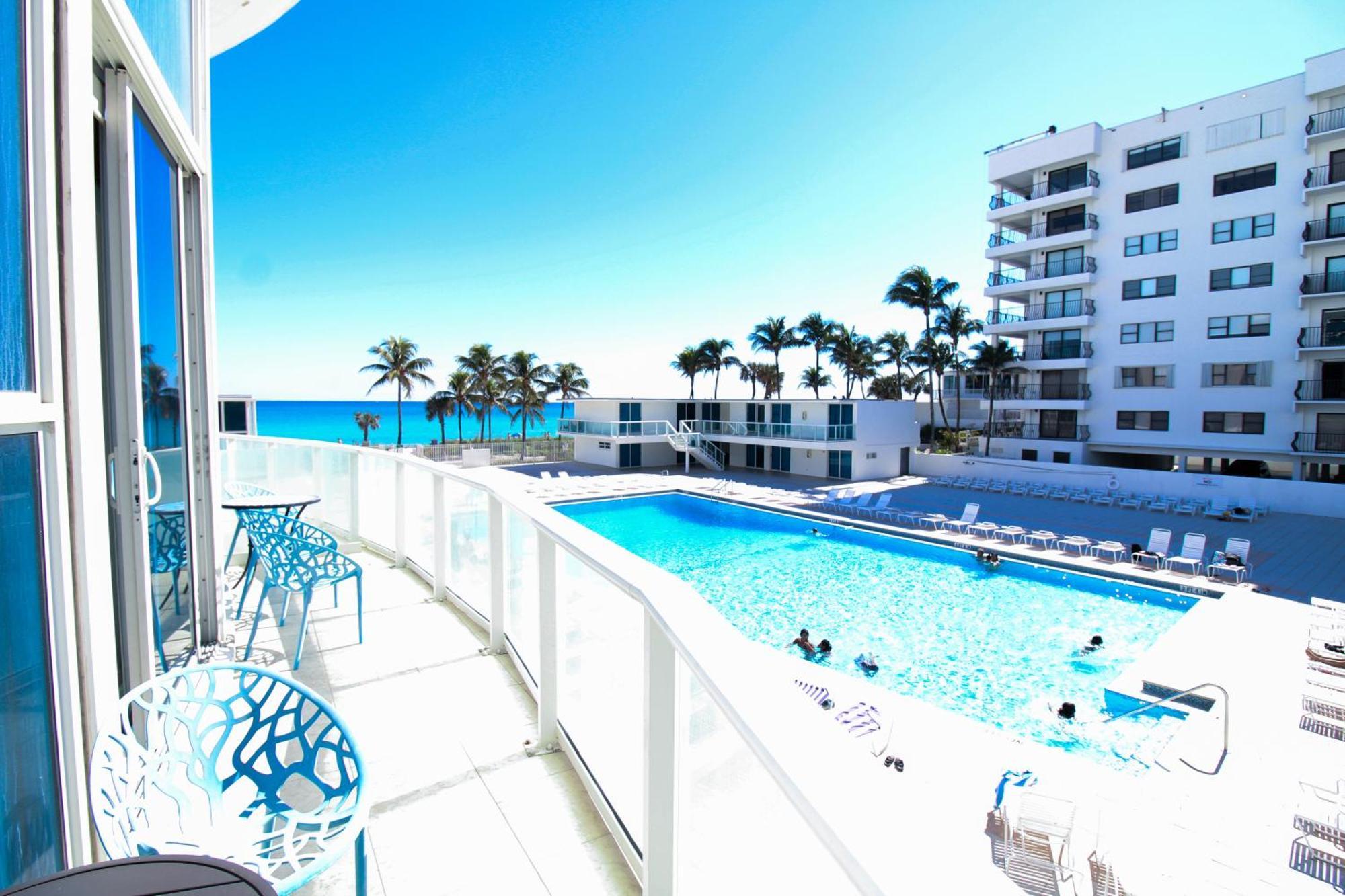 Castle L5 Oceanview Double-Loft With Pool, Beach Access, Tennis, Free Parking! Villa Miami Beach Kültér fotó